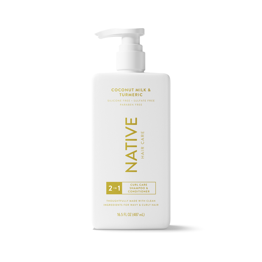 Curl Care 2-in-1 Shampoo & Conditioner - Daily Care (16.5oz)